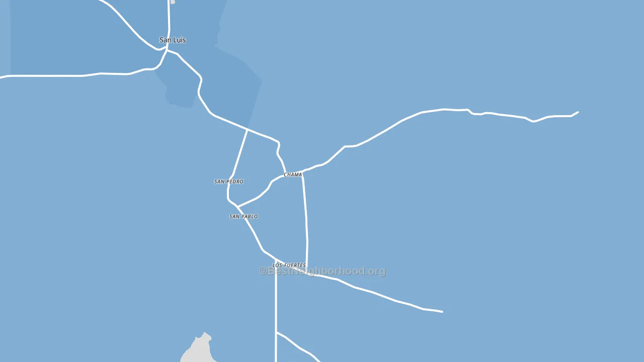 San Pablo, CO block-group political-lean map