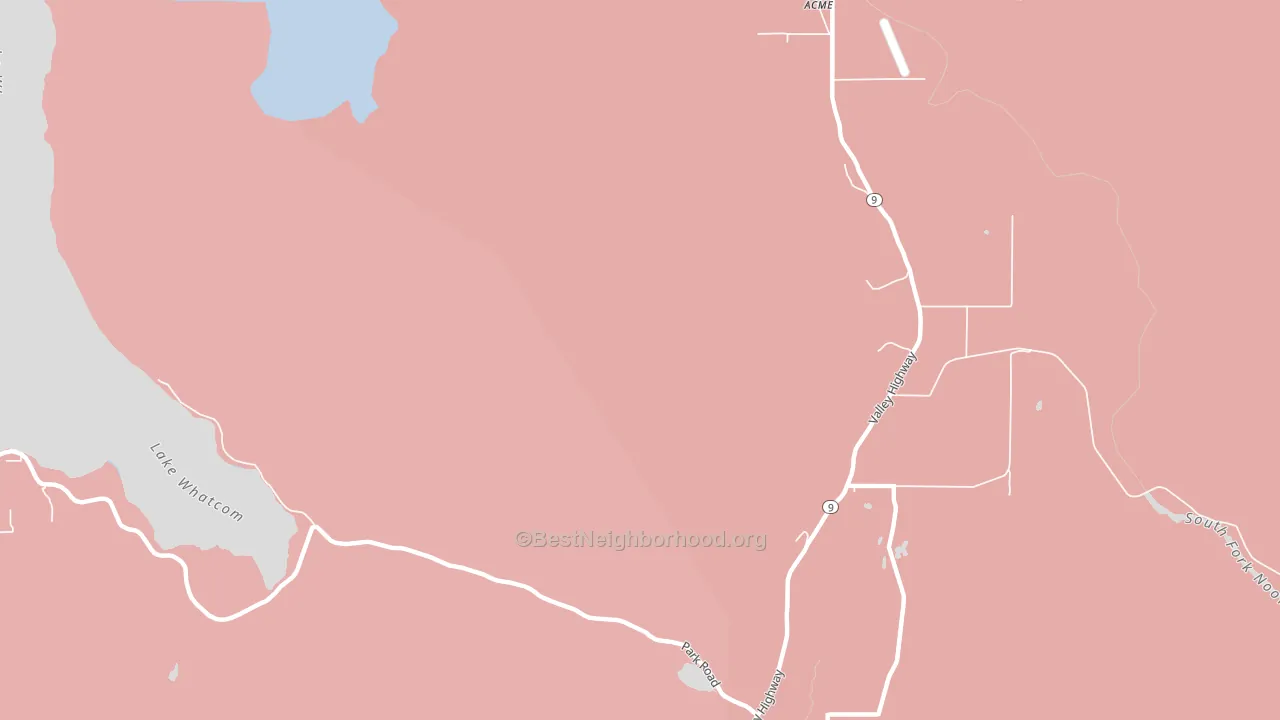 Saxon, WA block-group political-lean map