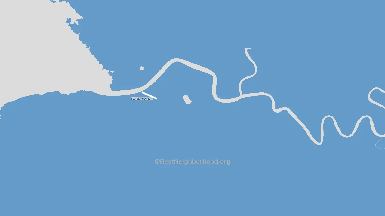 Scammon Bay, AK block-group political-lean map