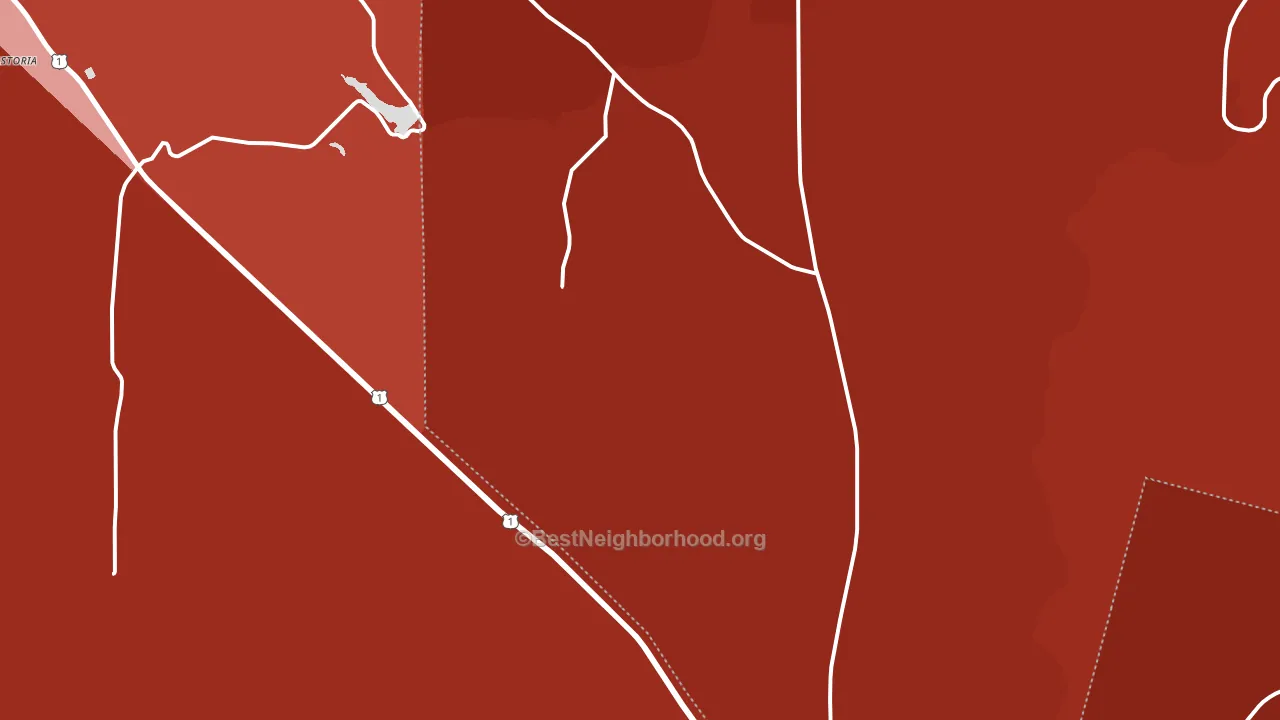 Schlatterville, GA block-group political-lean map