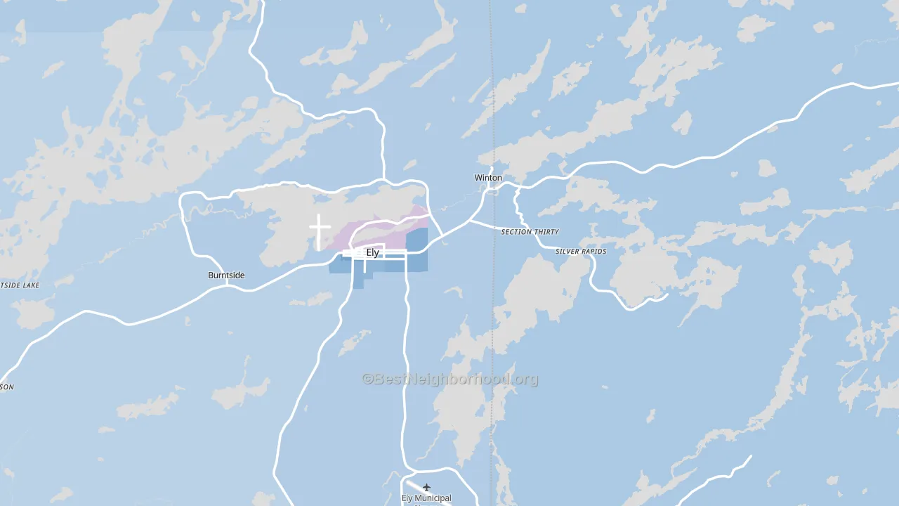 Section Thirty, MN block-group political-lean map