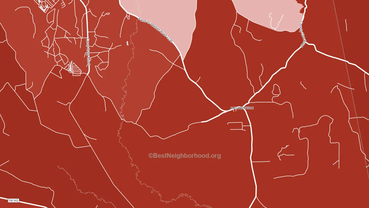 Segno, TX block-group political-lean map