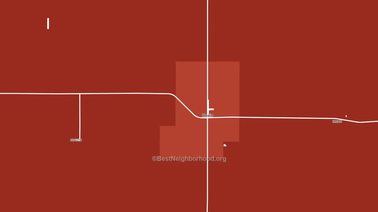 Sheridan County, KS block-group political-lean map