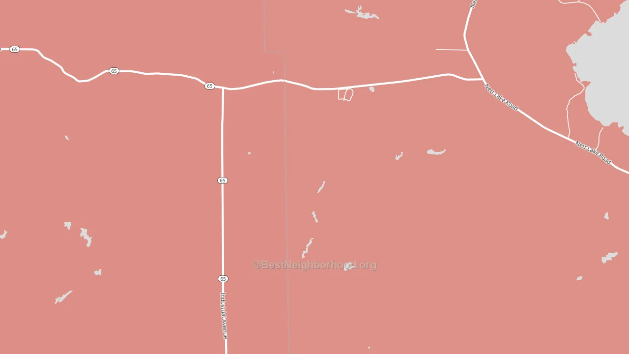 Silverdale, MN block-group political-lean map