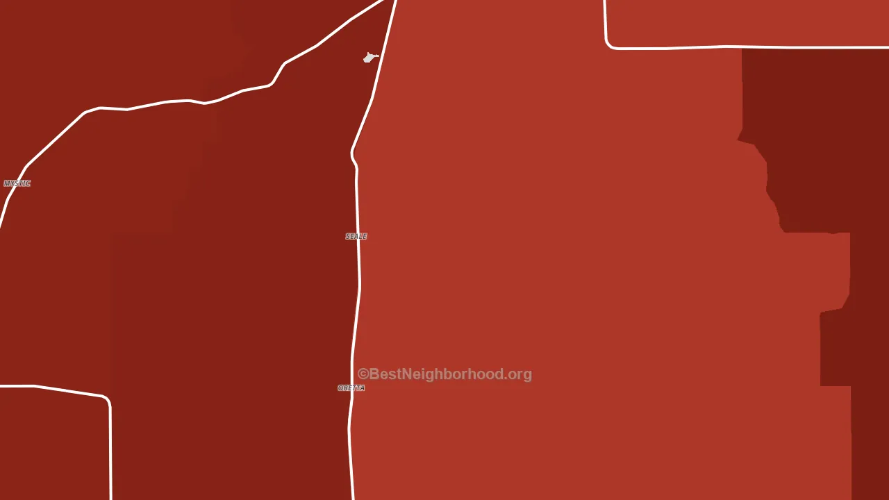 Singer, LA block-group political-lean map