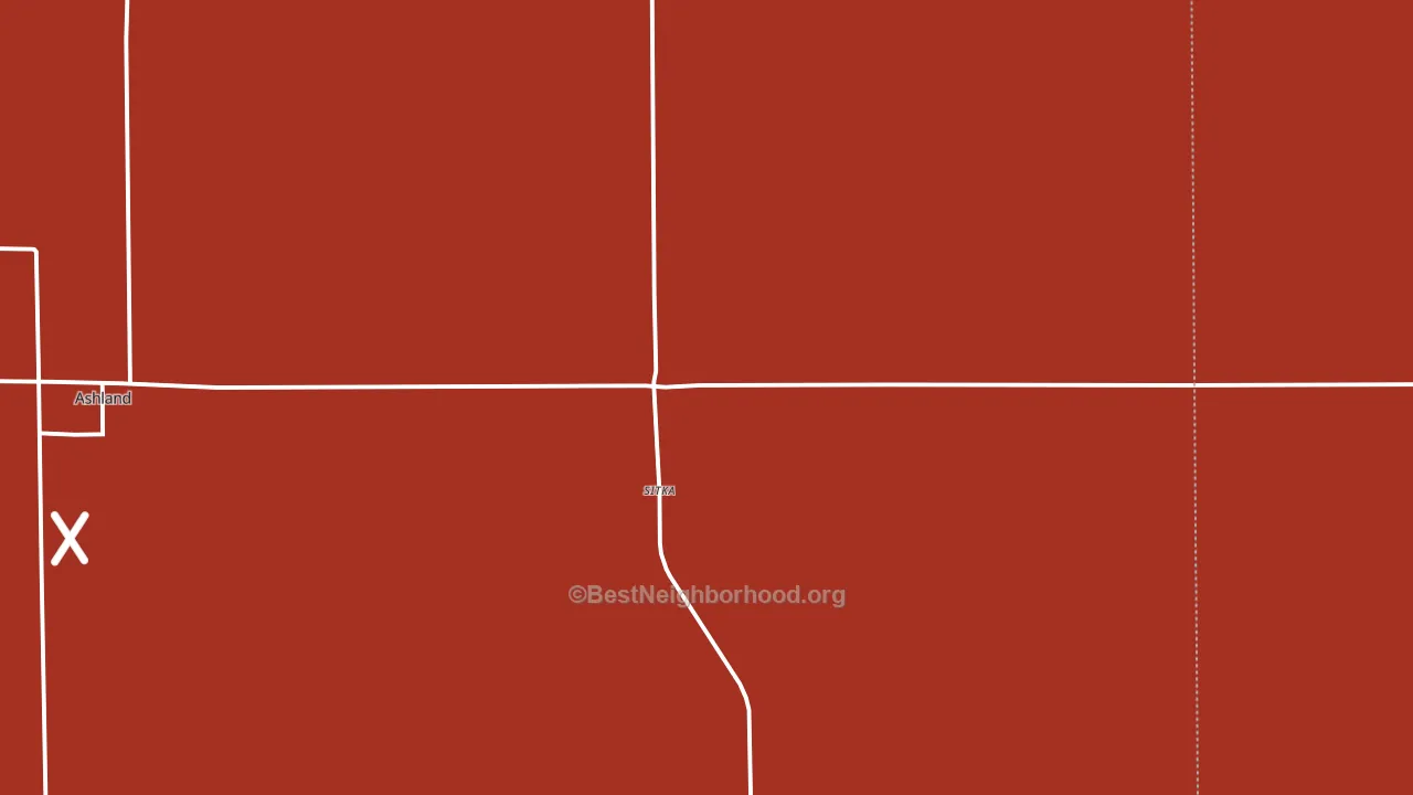Sitka, KS block-group political-lean map