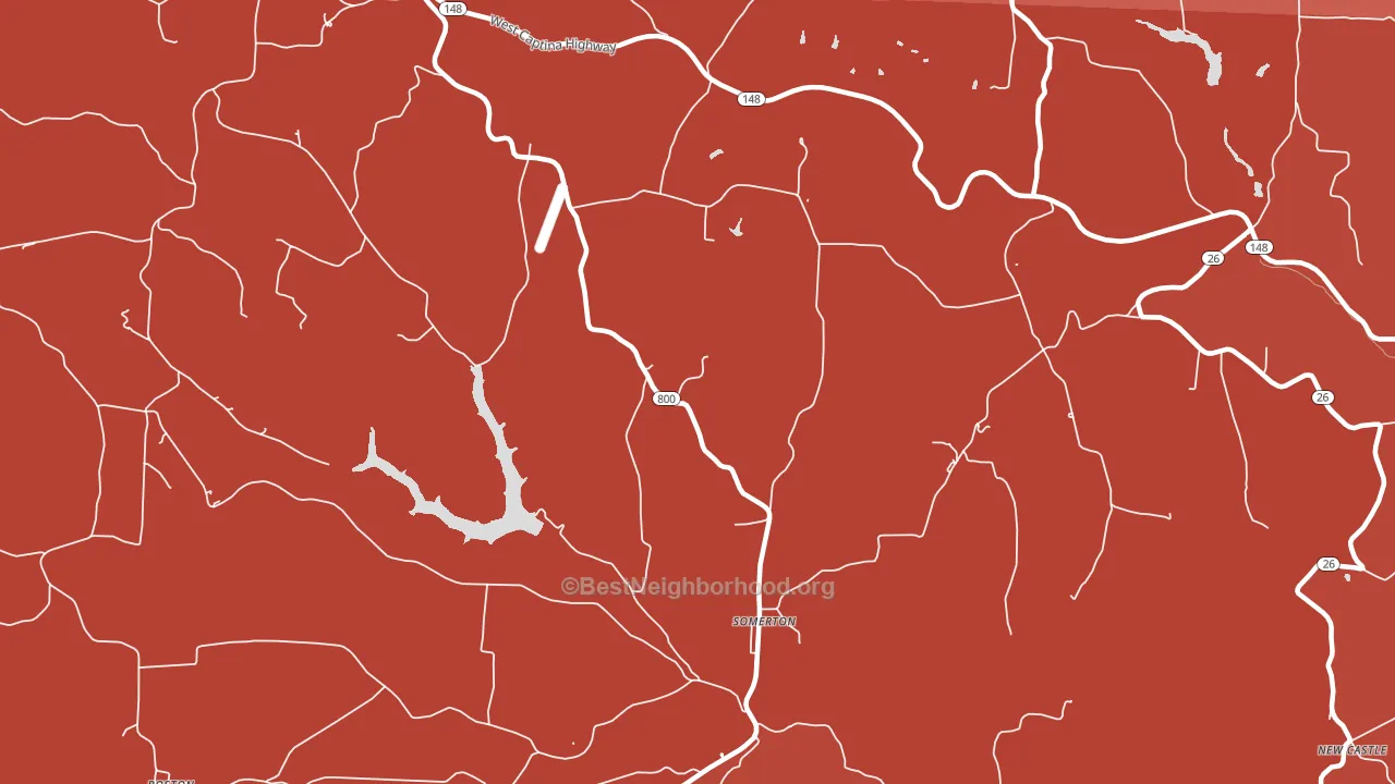Somerton, OH block-group political-lean map