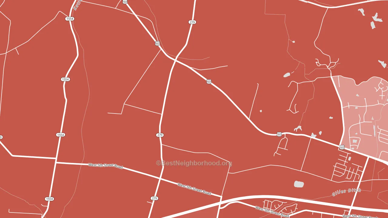 Sorgho, KY block-group political-lean map