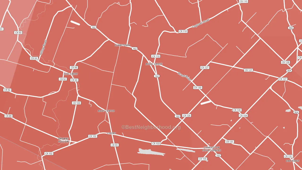 Sprakers, NY block-group political-lean map