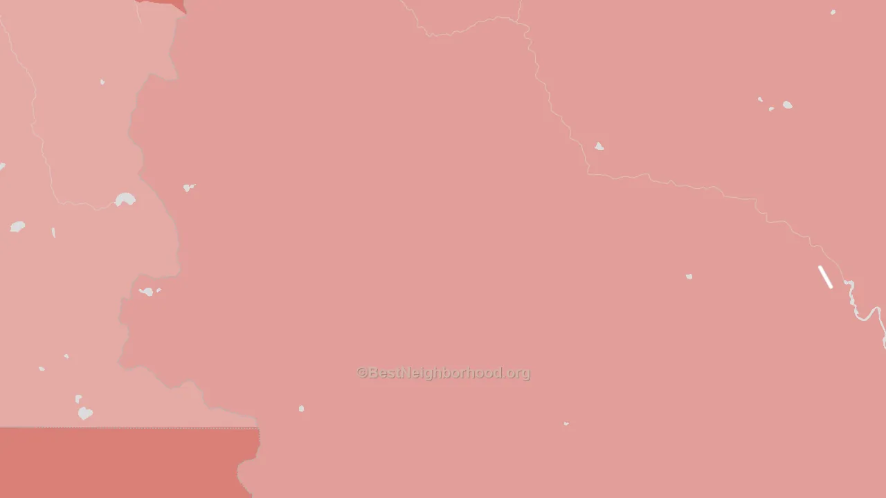 Stehekin, WA block-group political-lean map