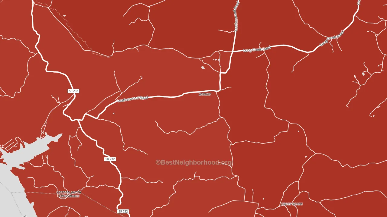 Stewart, TN block-group political-lean map