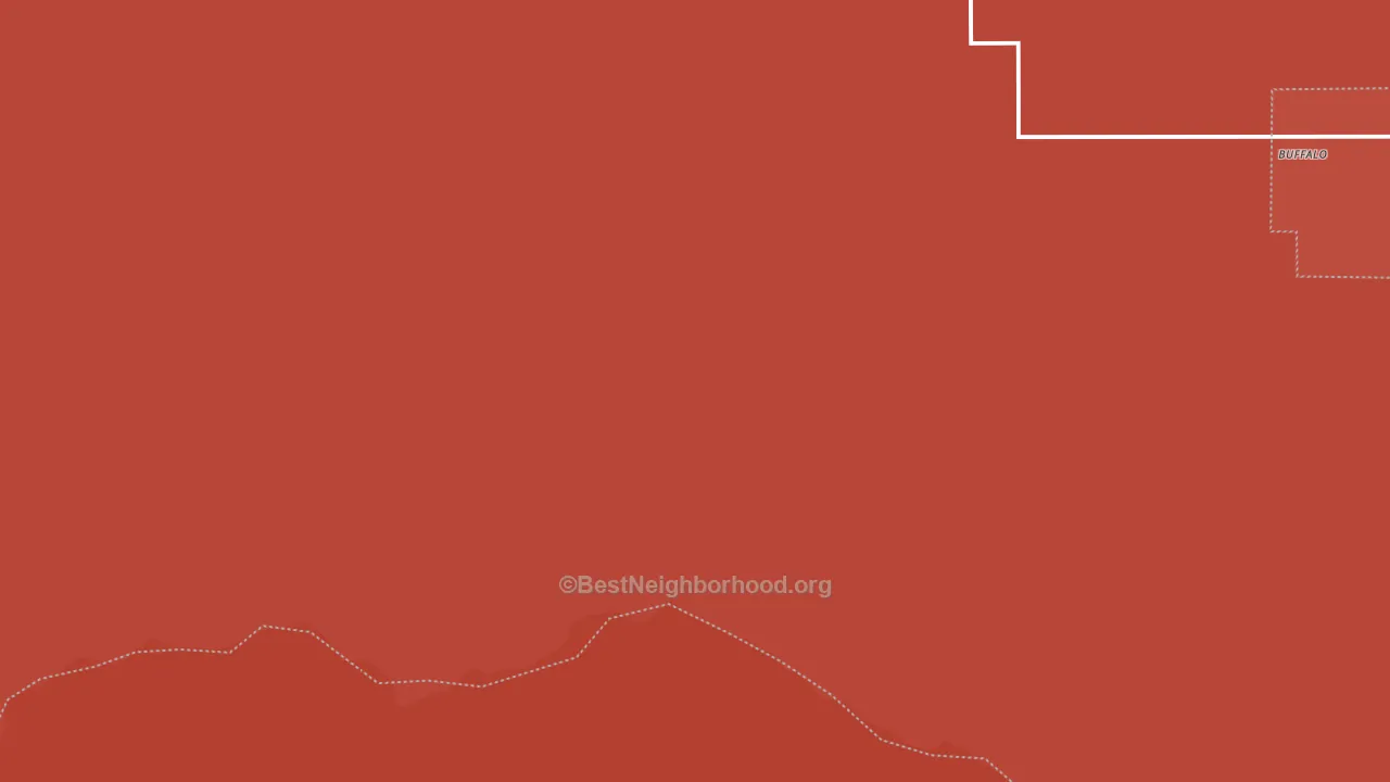 Straw, MT block-group political-lean map
