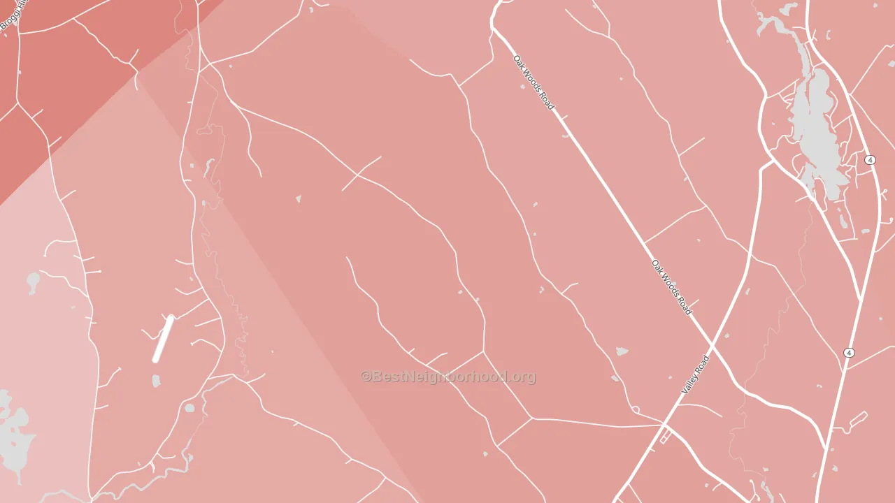 Tatnic, ME block-group political-lean map