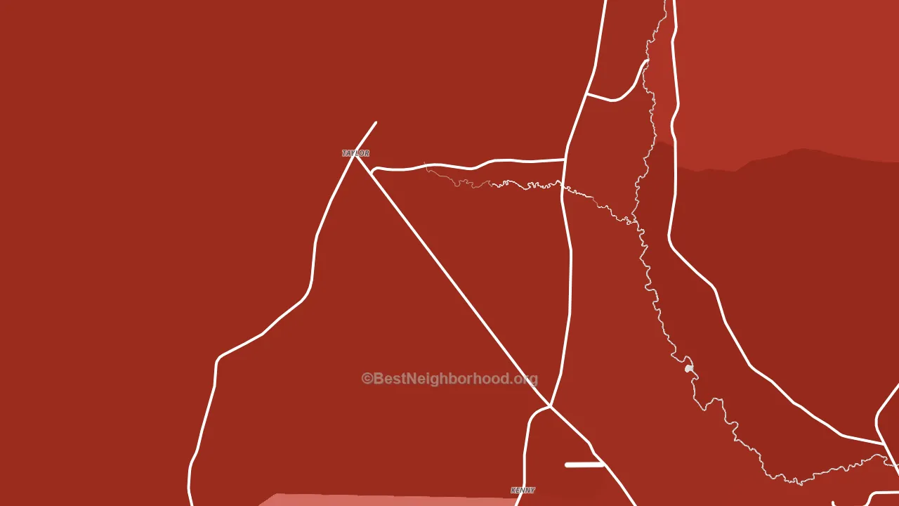 Taylor, FL block-group political-lean map