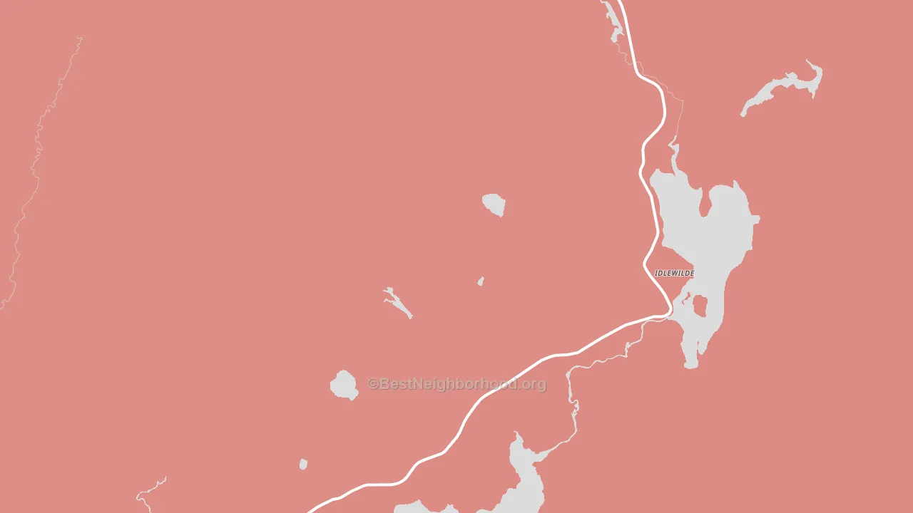 The Glen, NH block-group political-lean map