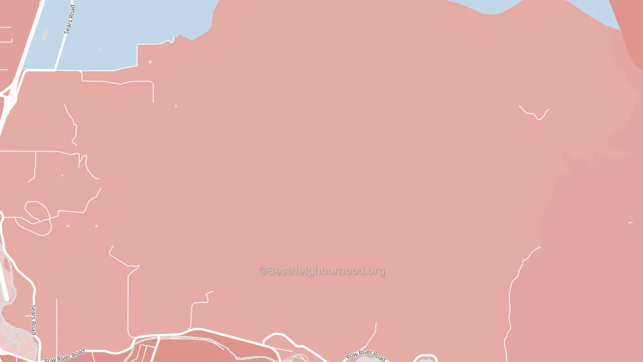 Thurston, OR block-group political-lean map
