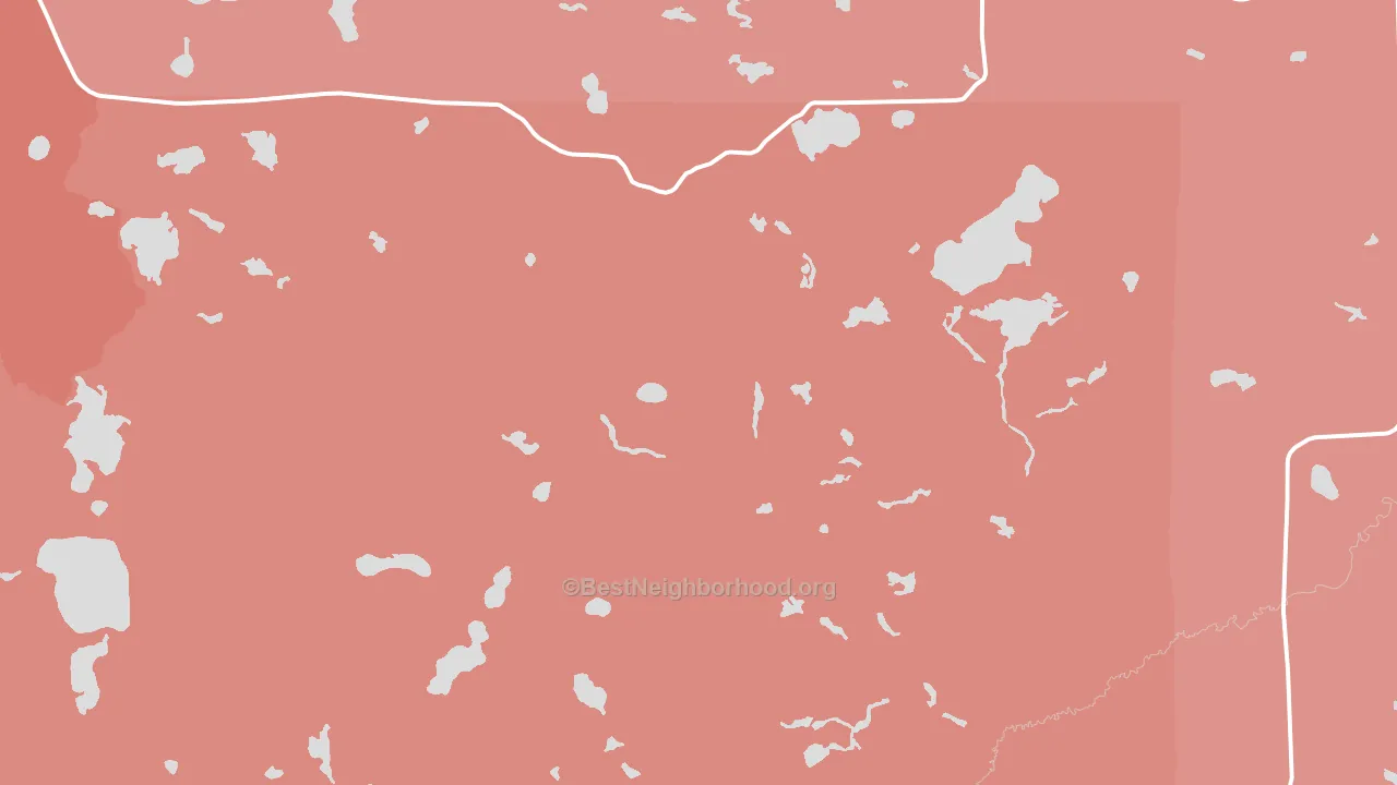 Togo, MN block-group political-lean map