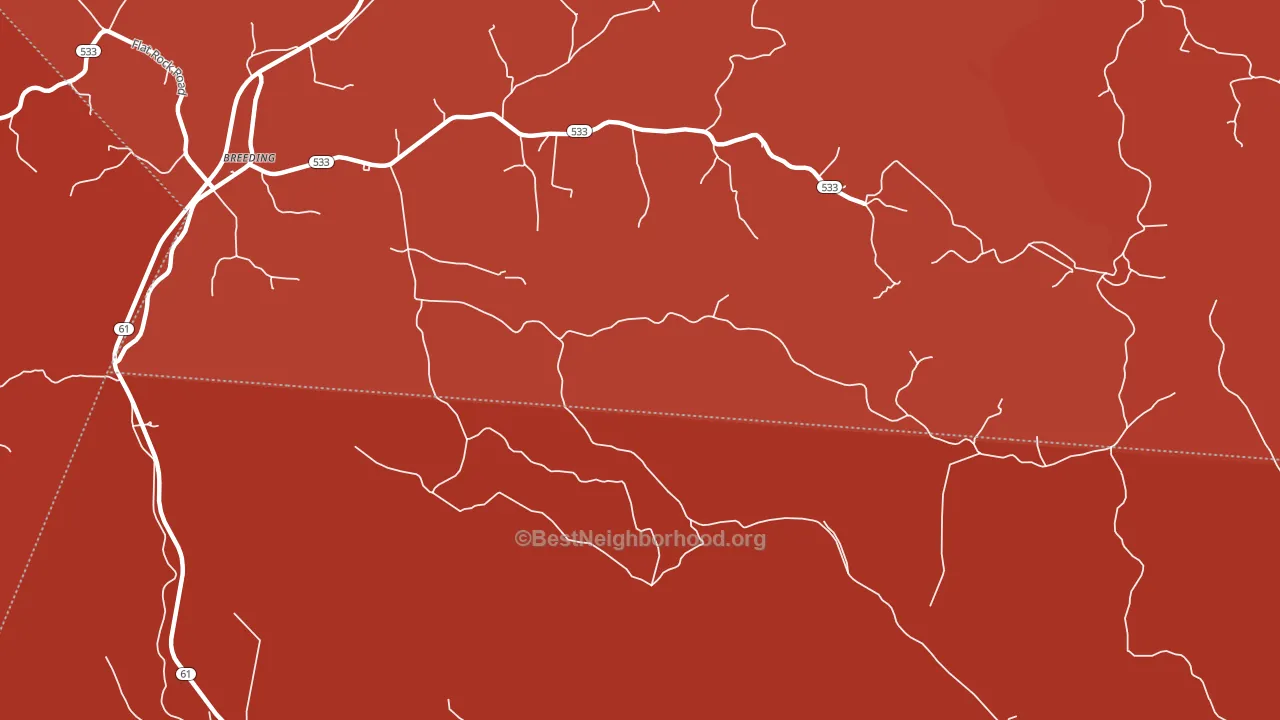 Toria, KY block-group political-lean map