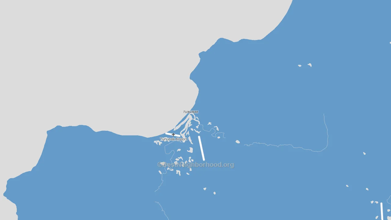 Tununak, AK block-group political-lean map