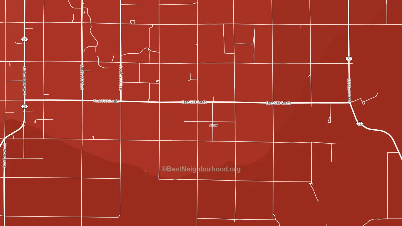 View, ID block-group political-lean map
