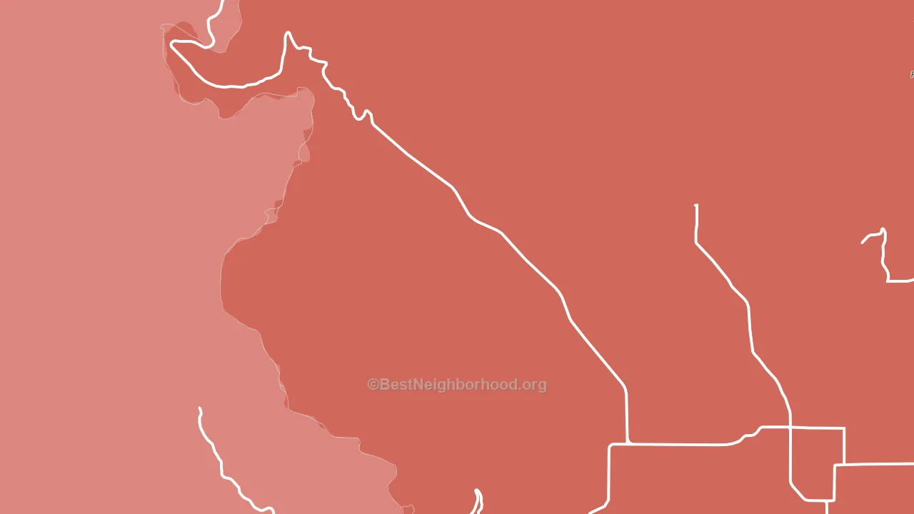 Wahkiacus, WA block-group political-lean map