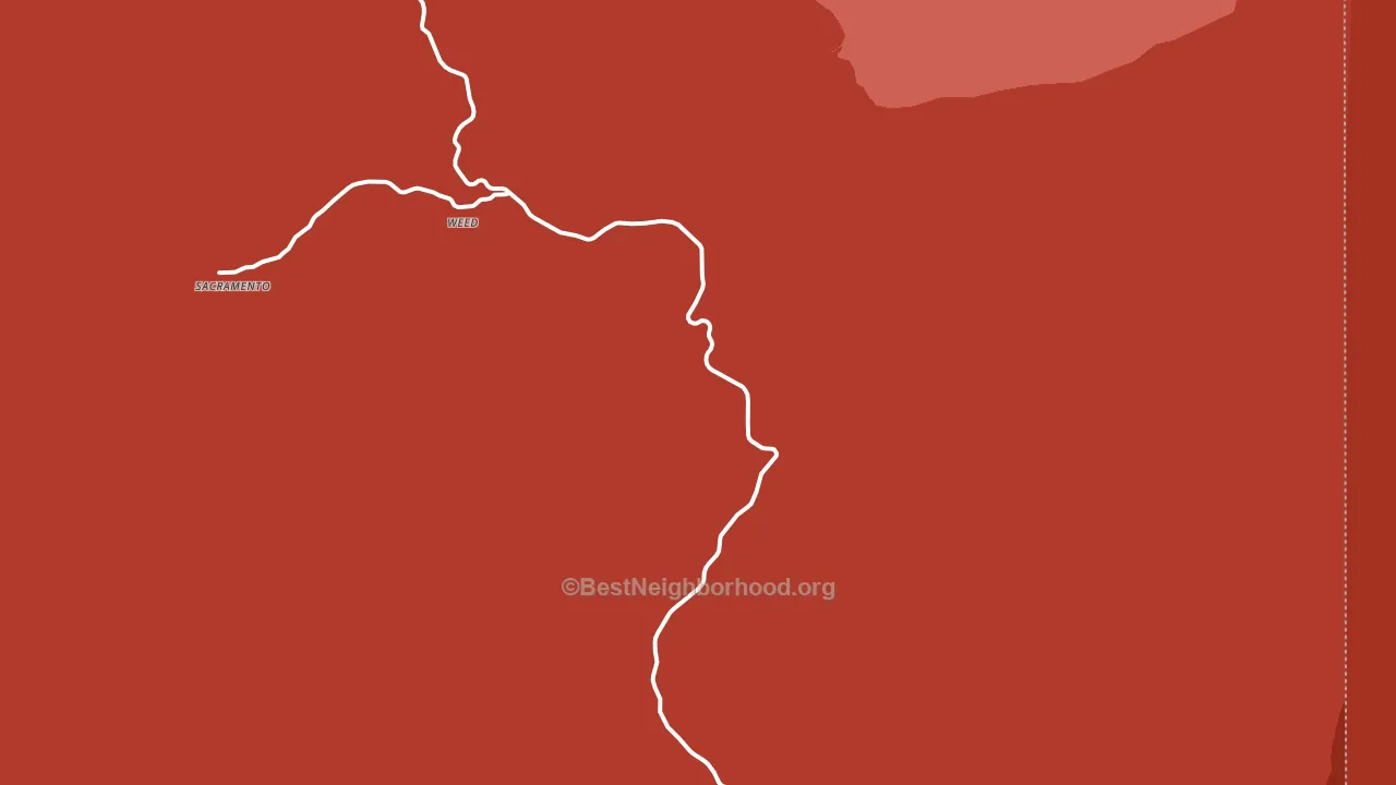 Weed, NM block-group political-lean map