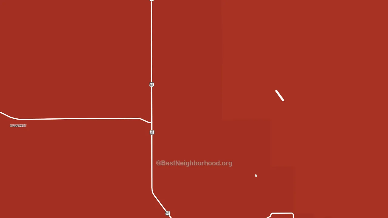 Wellfleet, NE block-group political-lean map