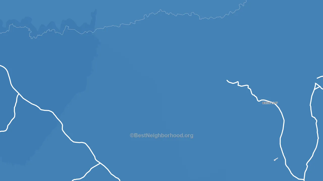 White Clay, AZ block-group political-lean map