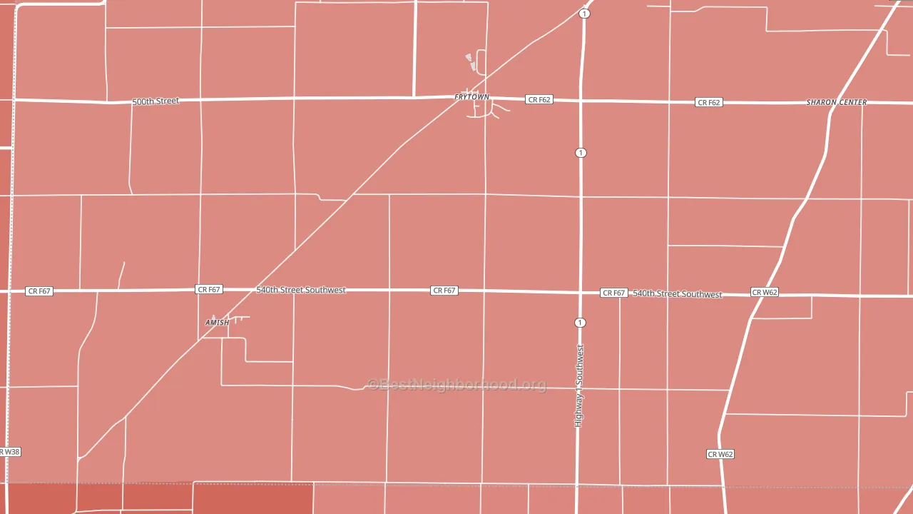 Williamstown, IA block-group political-lean map