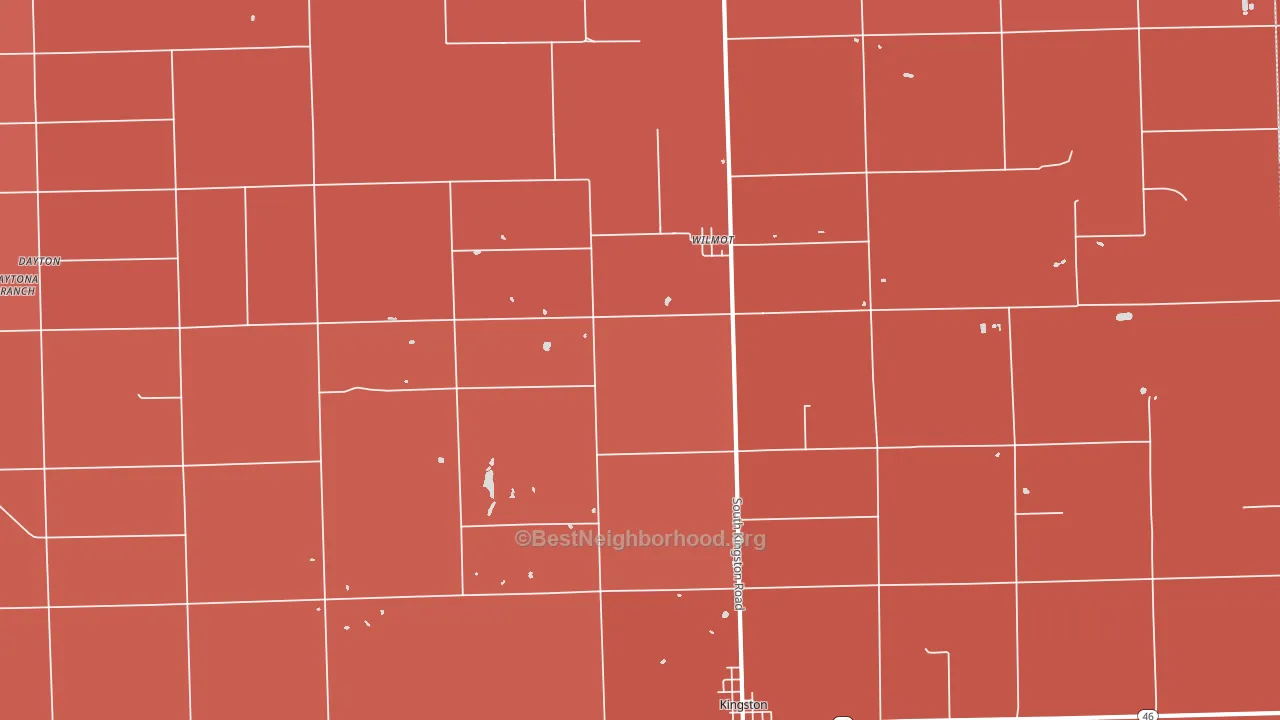 Wilmot, MI block-group political-lean map