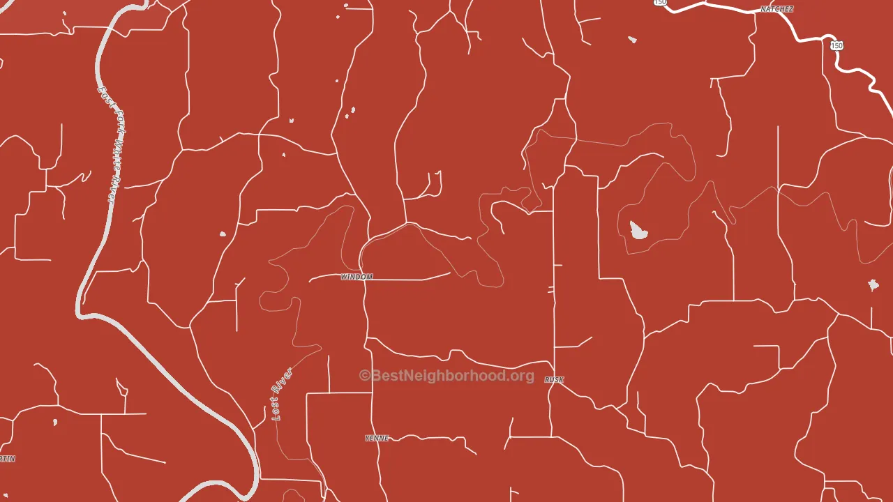 Windom, IN block-group political-lean map