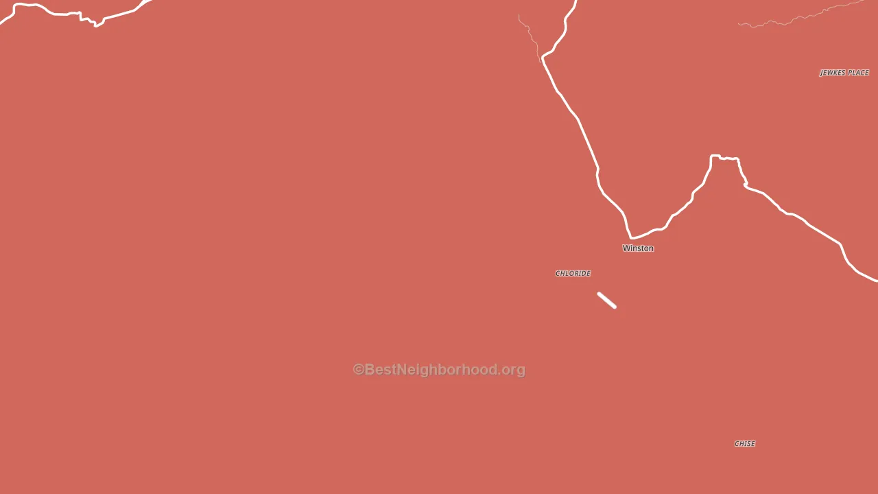 Winston, NM block-group political-lean map