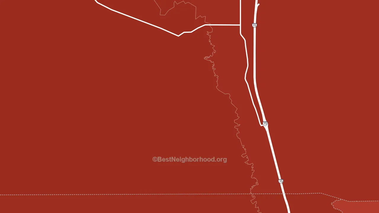Woodruff, ID block-group political-lean map