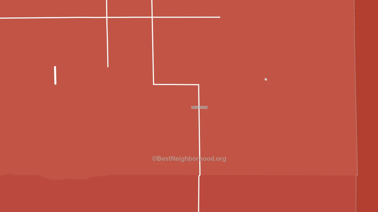 Yoder, CO block-group political-lean map