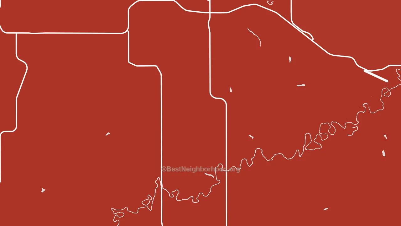 Zap, ND block-group political-lean map
