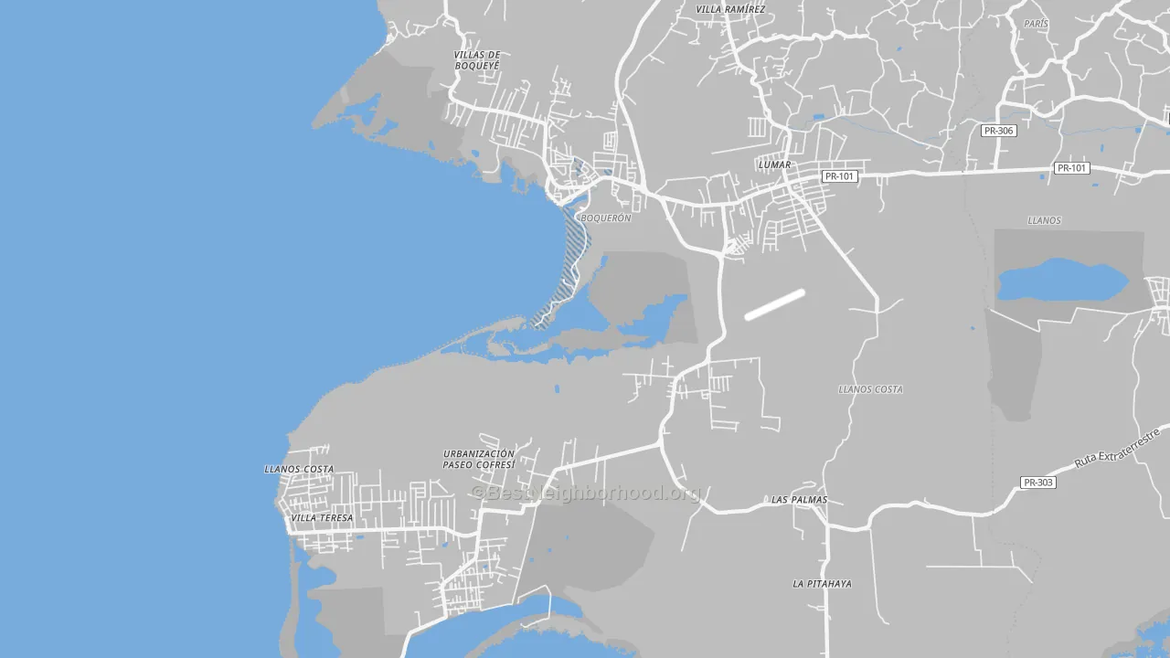 Transit Grade map of 00622, PR