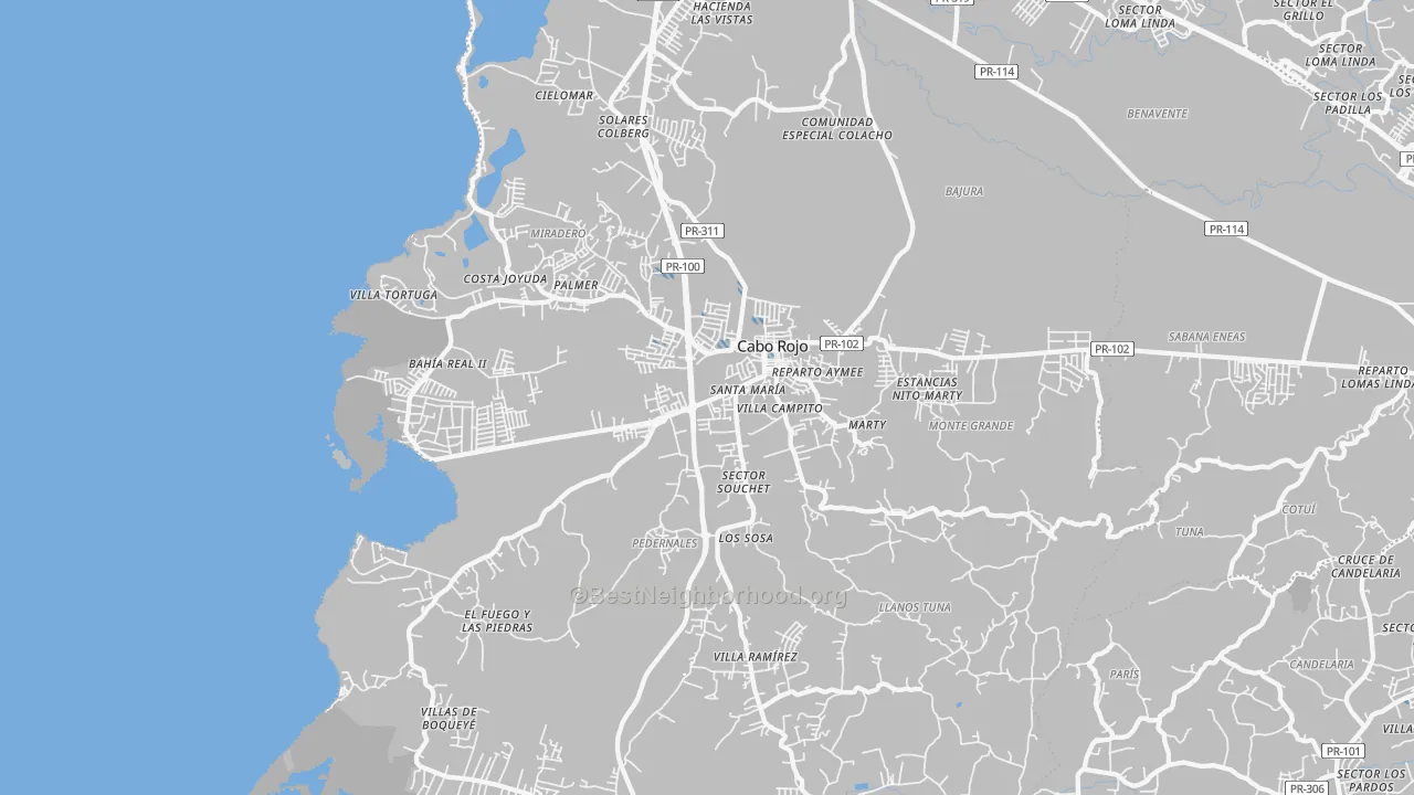 Transit Grade map of 00623, PR
