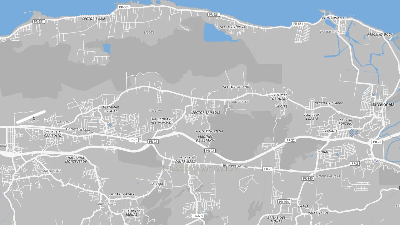 Transit Grade map of 00652, PR