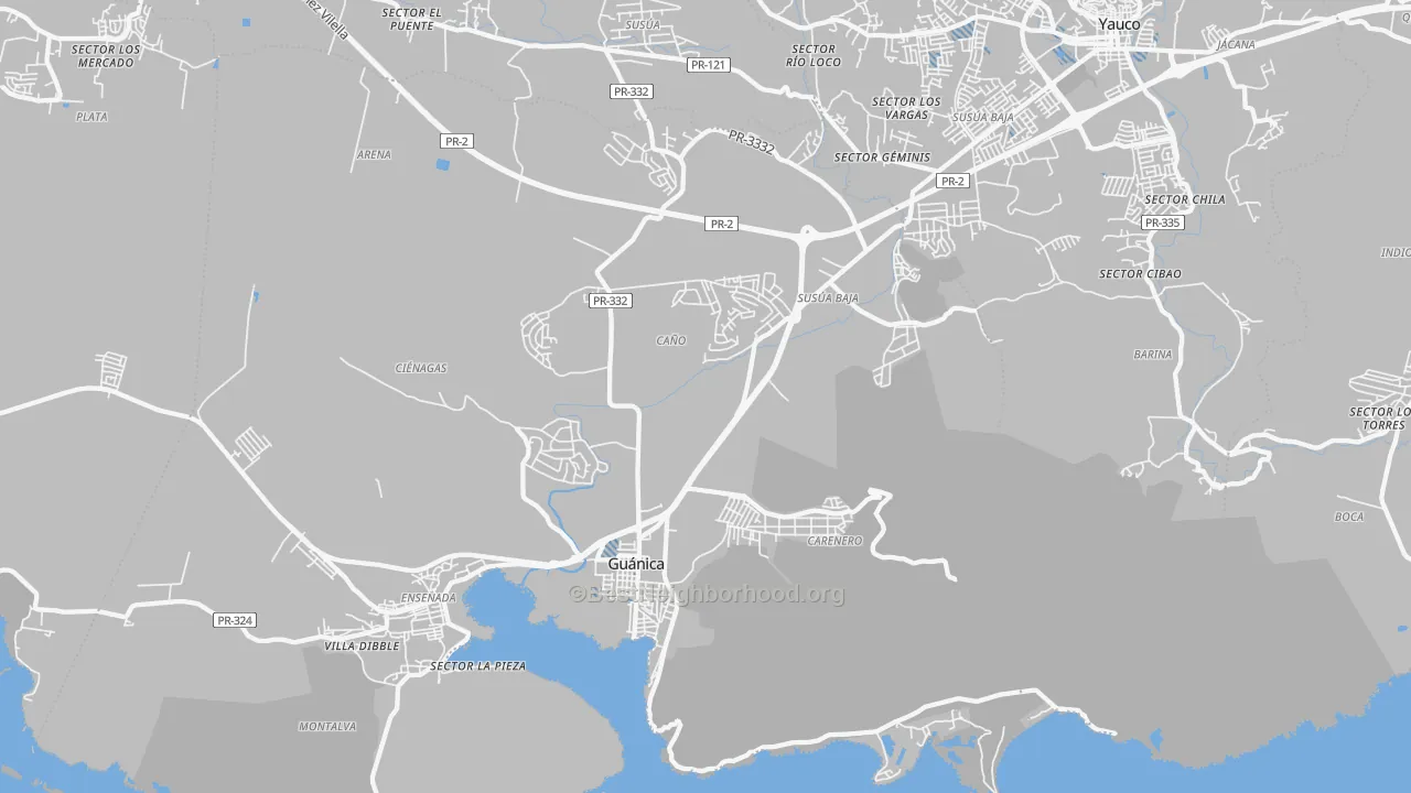 Transit Grade map of 00653, PR