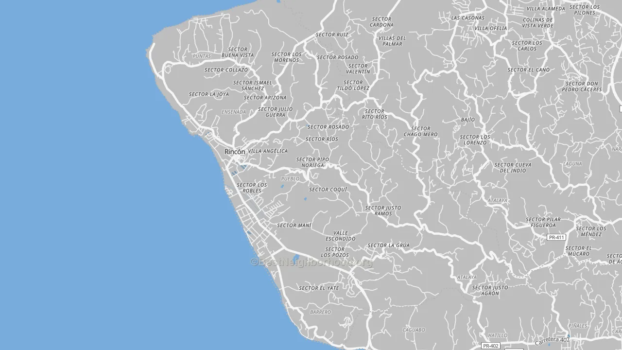Transit Grade map of 00677, PR