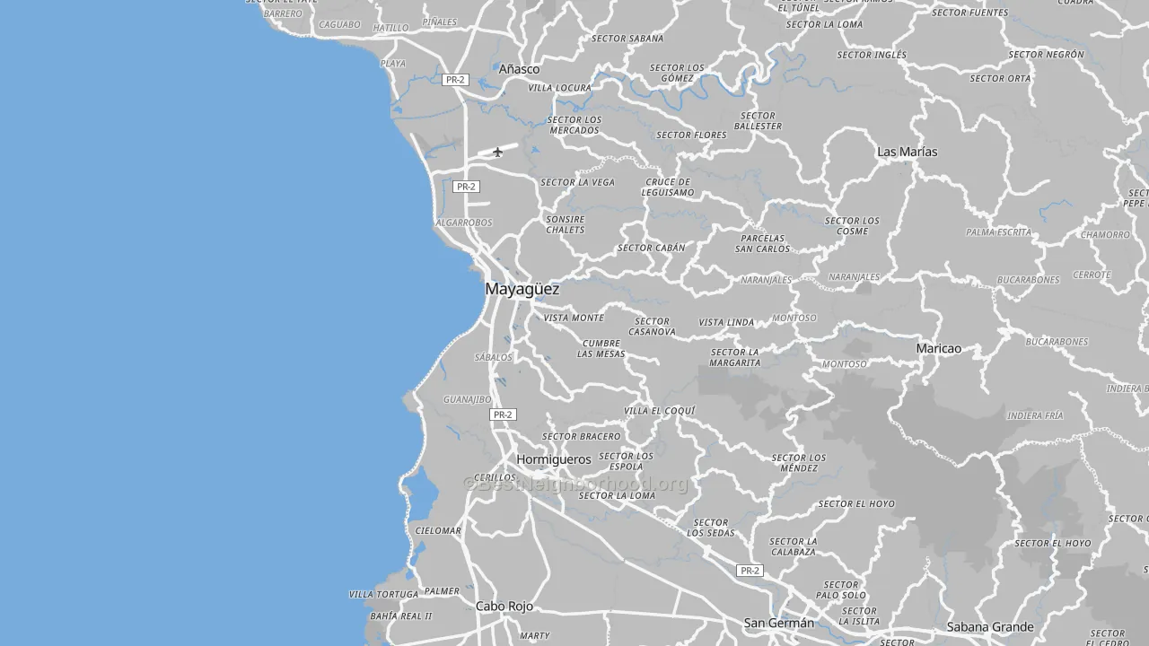 Transit Grade map of 00680, PR