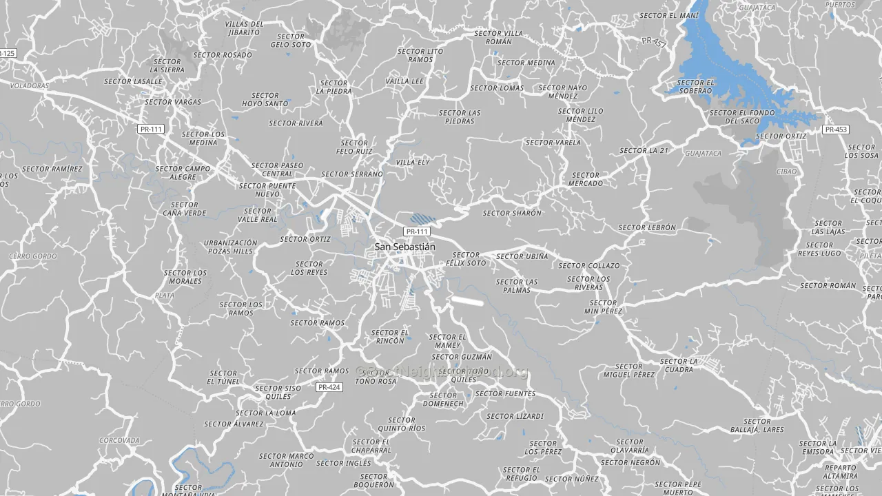 Transit Grade map of 00685, PR