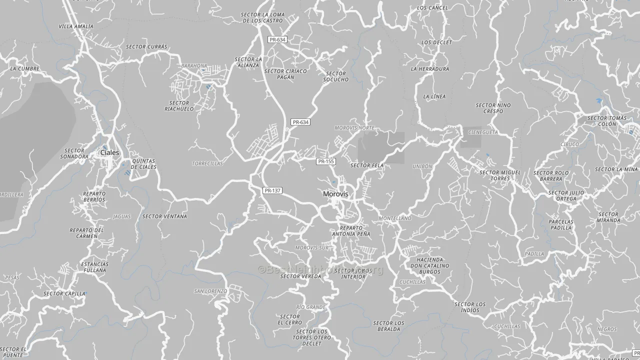 Transit Grade map of 00687, PR