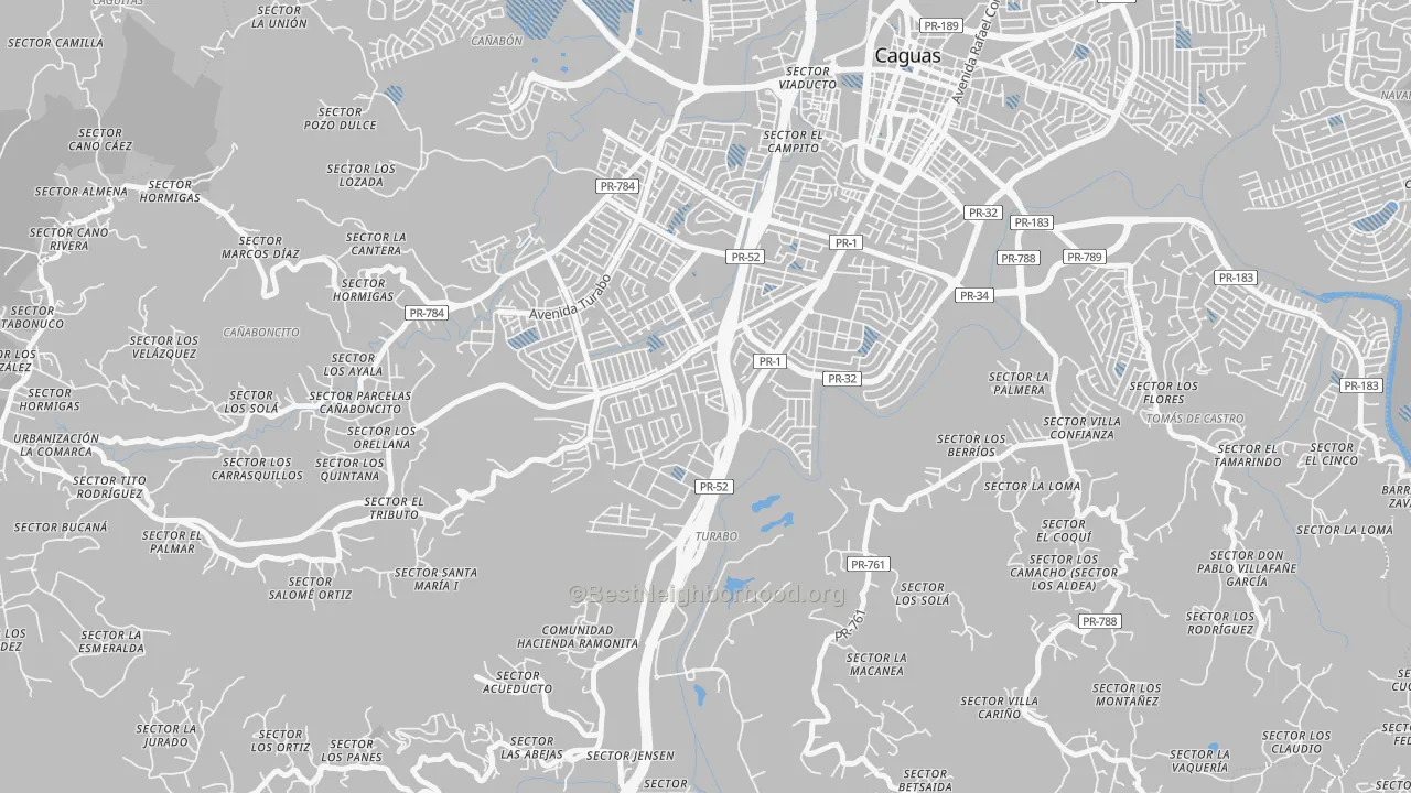 Transit Grade map of 00726, PR