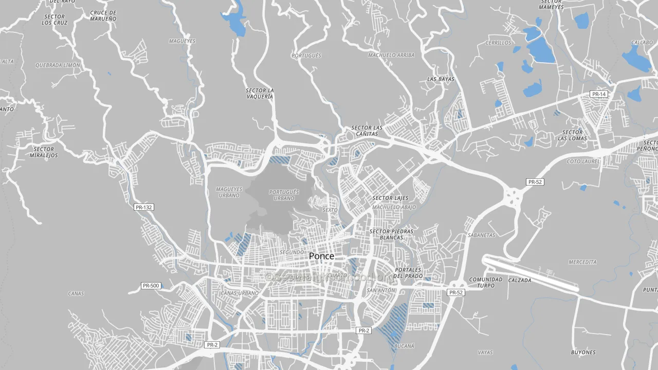 Transit Grade map of 00730, PR