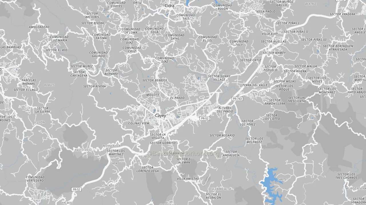 Transit Grade map of 00736, PR