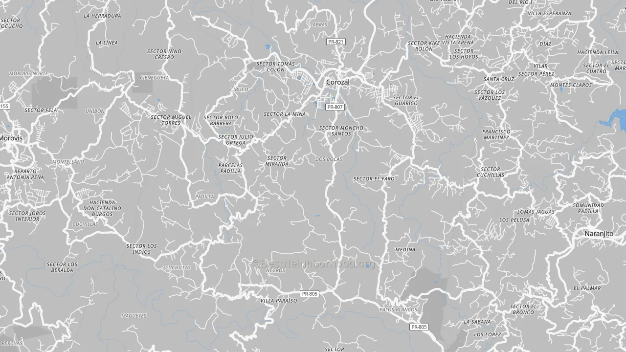 Transit Grade map of 00783, PR