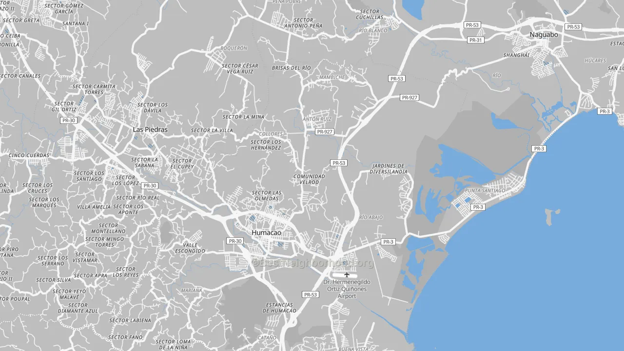 Transit Grade map of 00792, PR