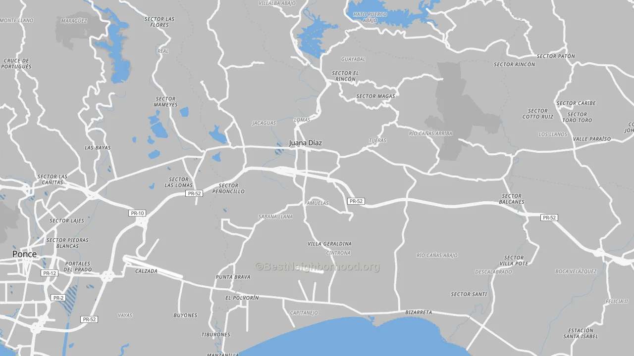 Transit Grade map of 00795, PR