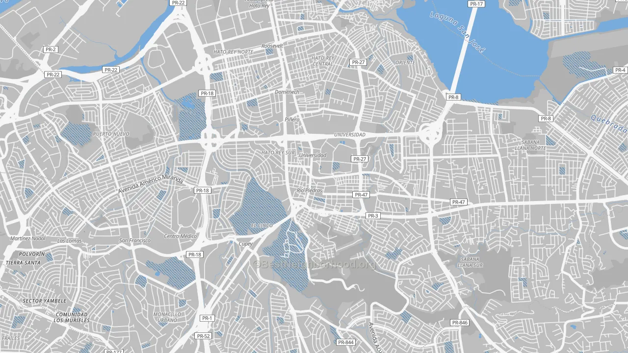 Transit Grade map of 00925, PR